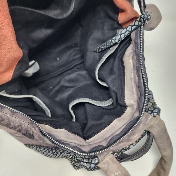 Liebeskind Gray and Black Hobo Bag - Picture 11 of 13